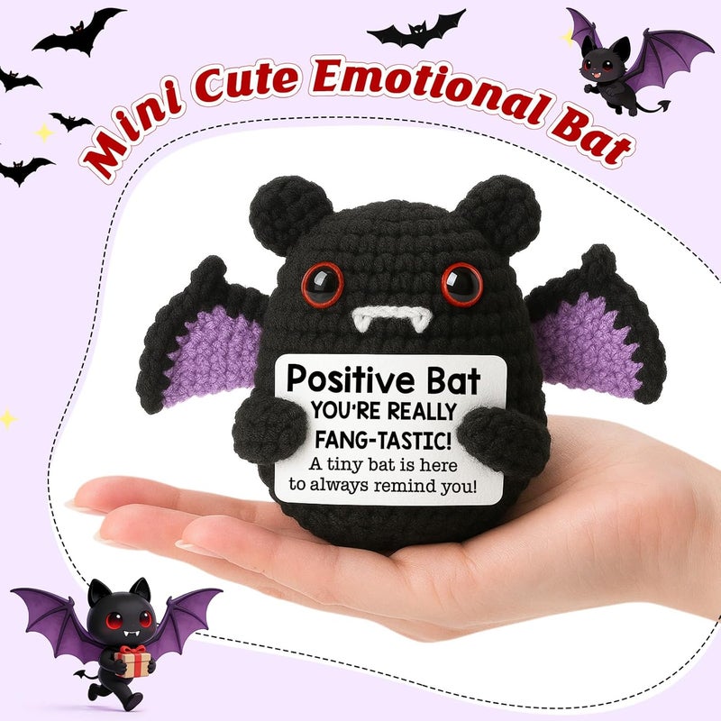 MBL Emotional Inspirational Support for Women - Valentines Galentines Day Motivational Funny Gag Boo Easter Basket Stuffers Spooky Crochet Bat Birthday Gifts for Men Coworkers Friends Colleges Teens - Image 2
